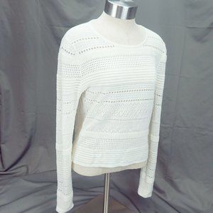 Joe's Jeans Collection White Knit Shirt
